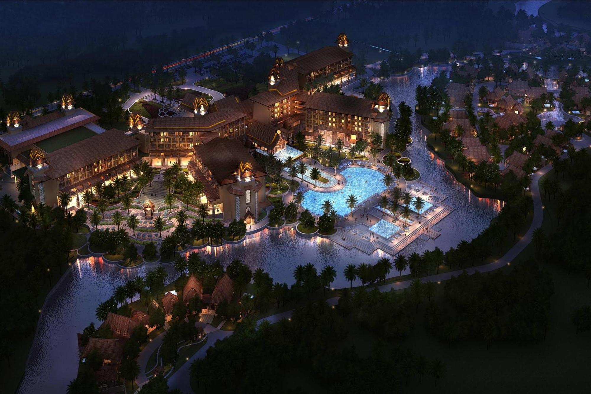 Sheraton Grand Xishuangbanna Hotel Jinghong Zewnętrze zdjęcie