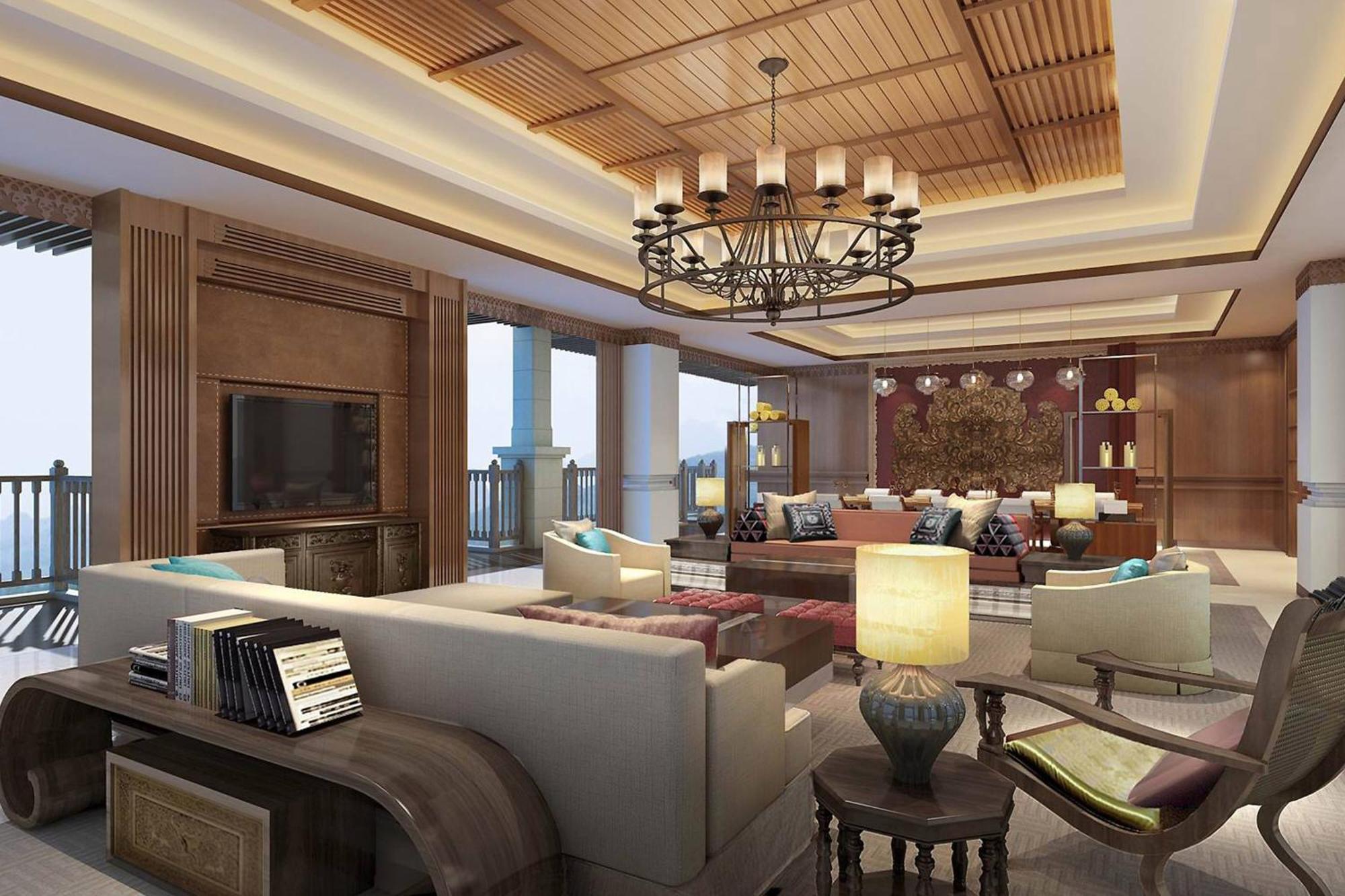 Sheraton Grand Xishuangbanna Hotel Jinghong Zewnętrze zdjęcie